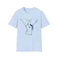 'Choose Redemption' Inspirational Woman Illustration Tee (black line art)