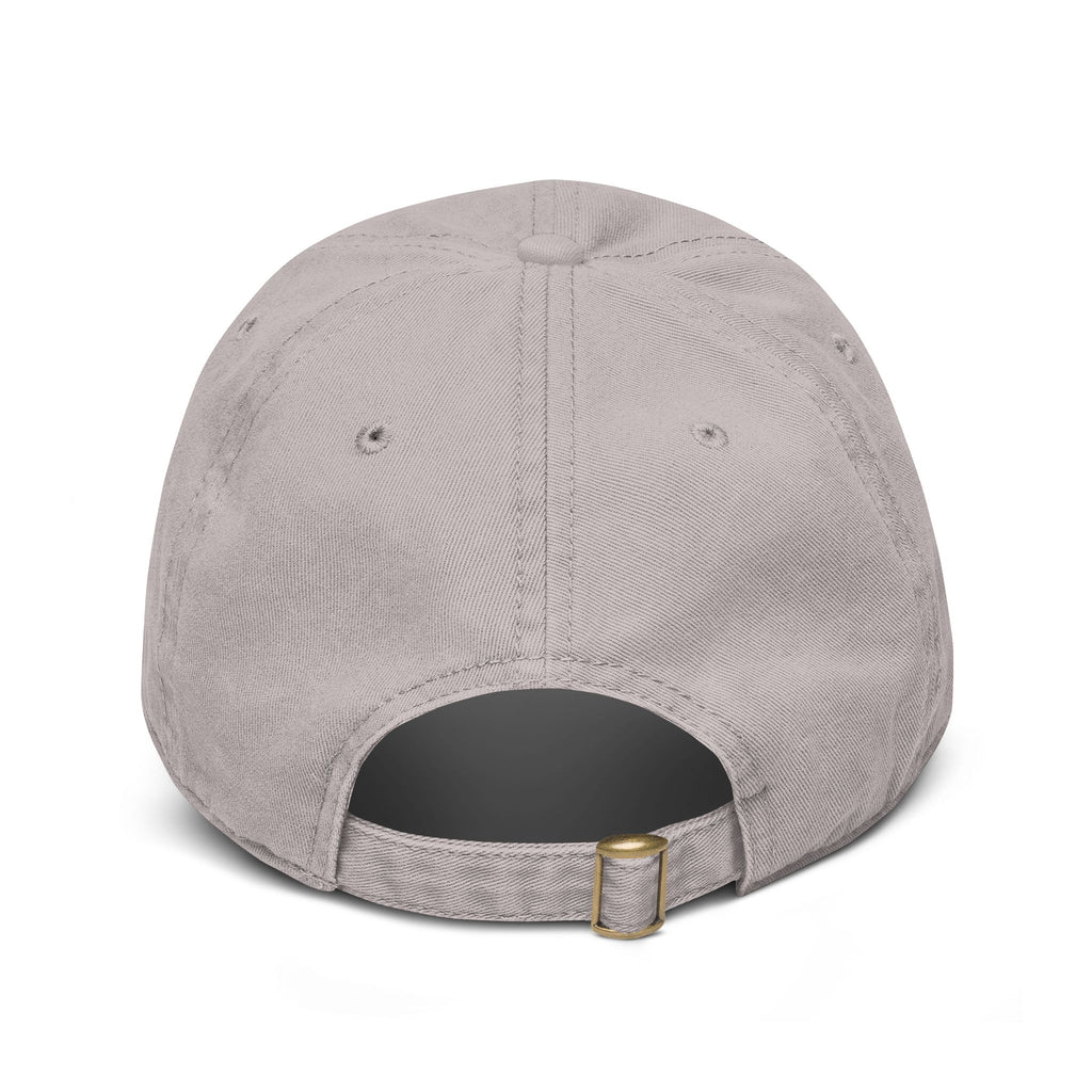 Washed Baseball Cap with Green Musubi Social Club Logo