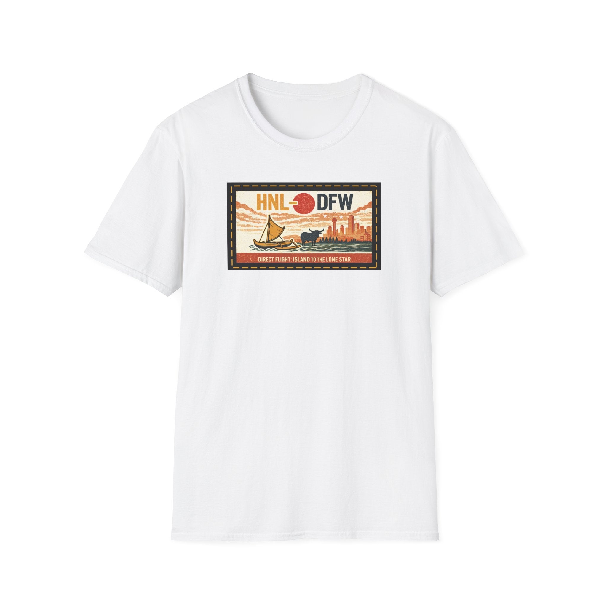 Honolulu to Dallas T-Shirt