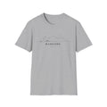 Kaneohe Skyline T-Shirt (black lineart & text)