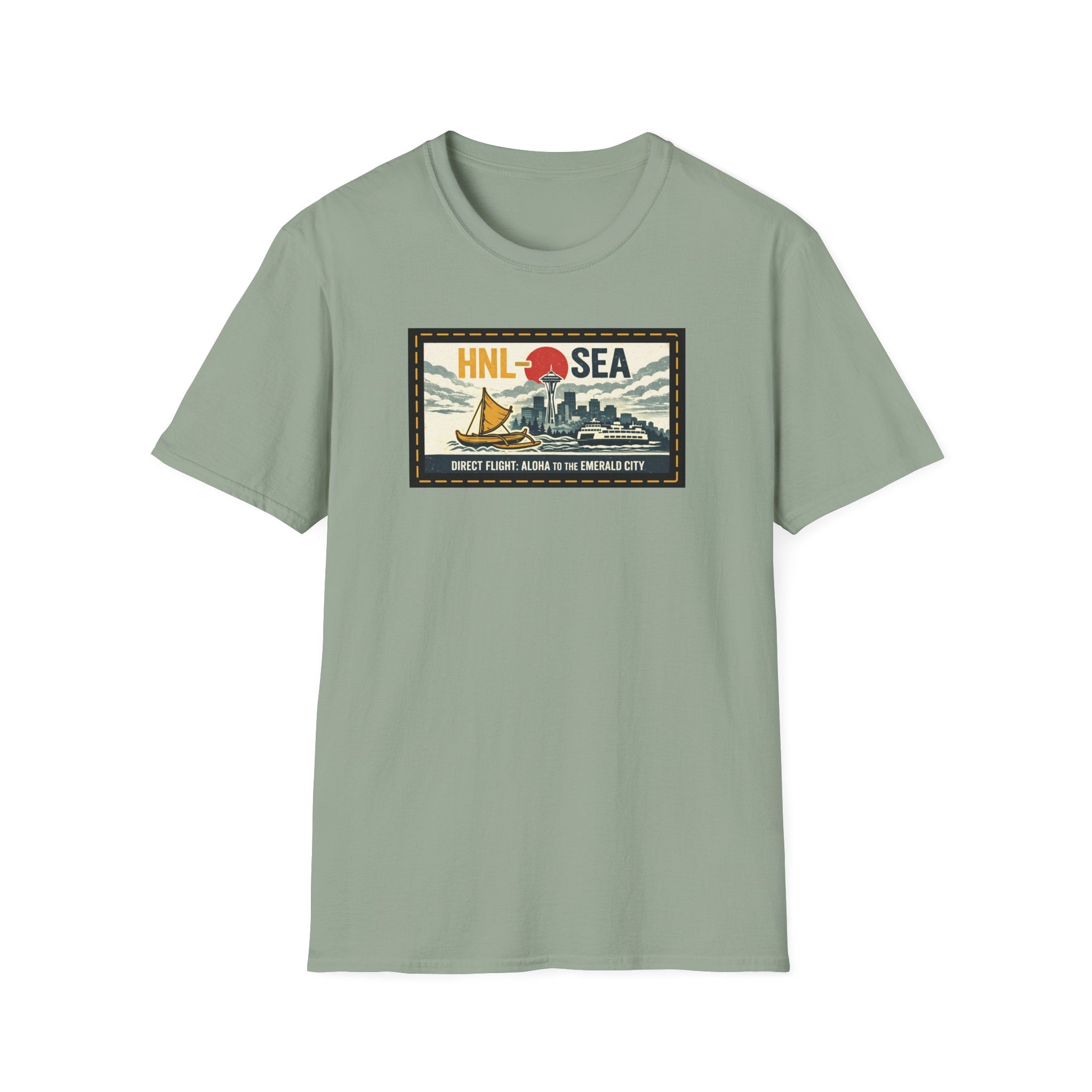 Honolulu to Seattle T-Shirt