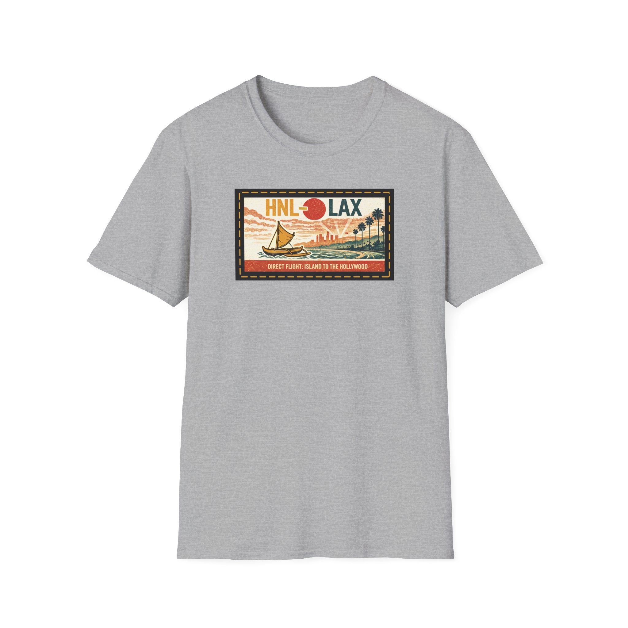 Honolulu to Los Angeles T-Shirt