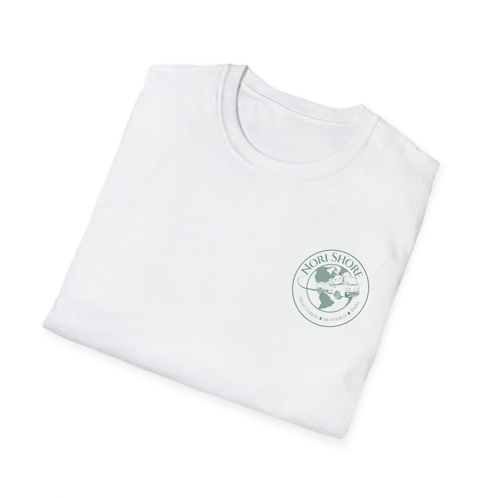 Nori Shore "Delectables Delivered Daily" T-shirt
