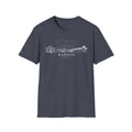 Kapolei Skyline T-Shirt (white lineart & text)