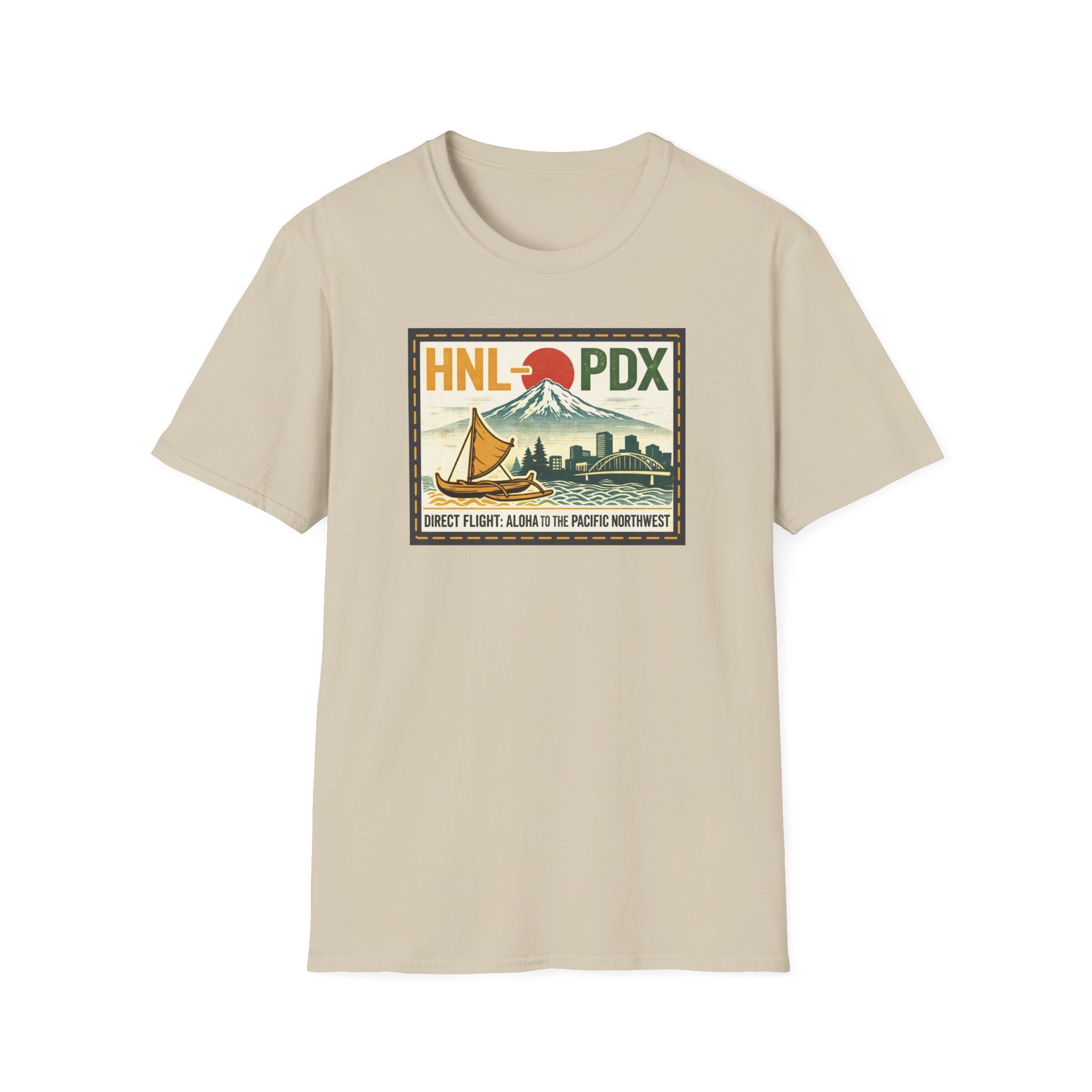 Honolulu to Portland T-Shirt