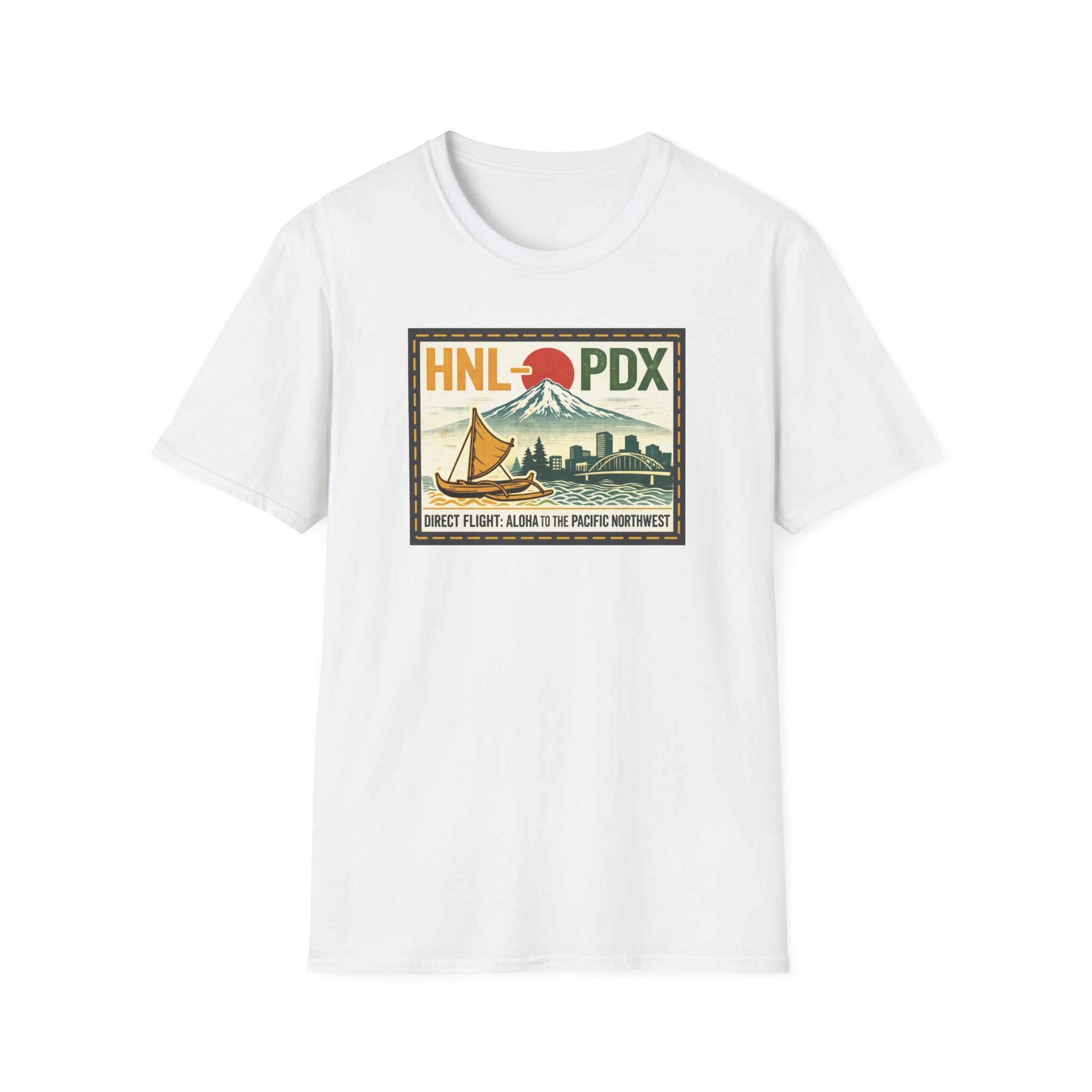 Honolulu to Portland T-Shirt
