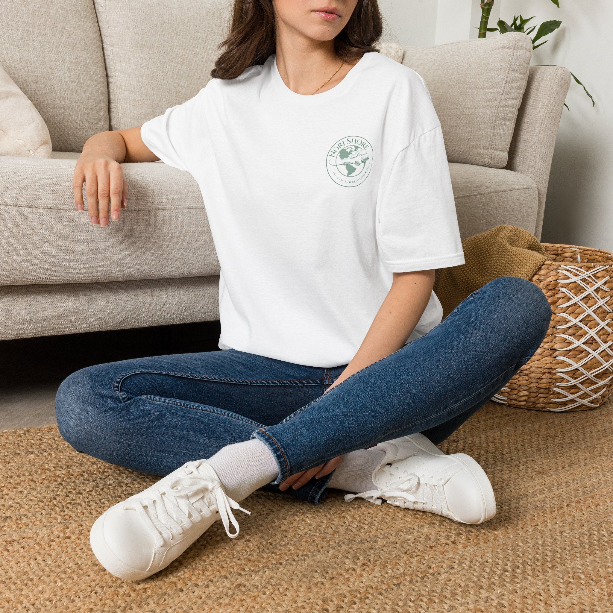 Nori Shore "Delectables Delivered Daily" T-shirt