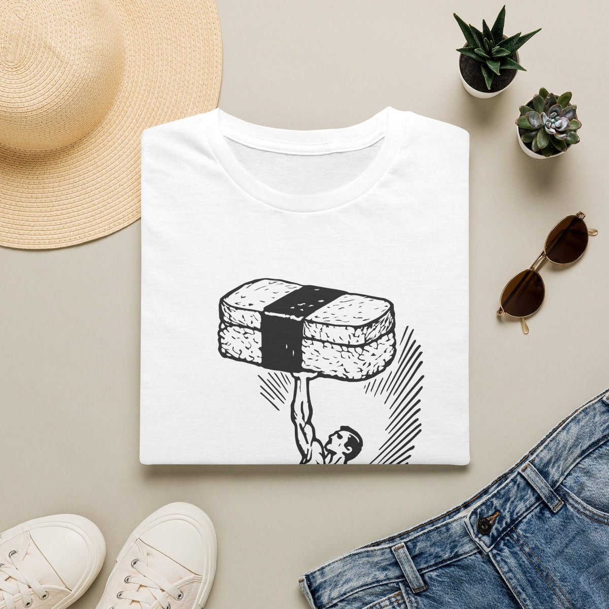 The Original Island Energy Bar - Spam Musubi (full chest graphic)