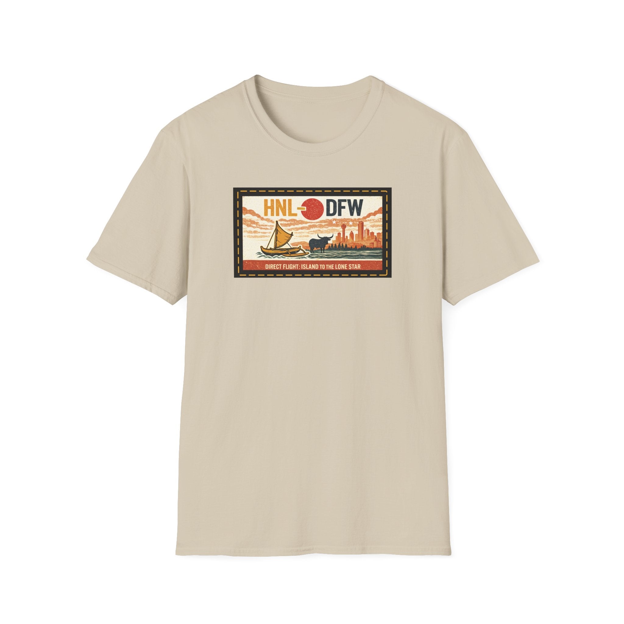 Honolulu to Dallas T-Shirt
