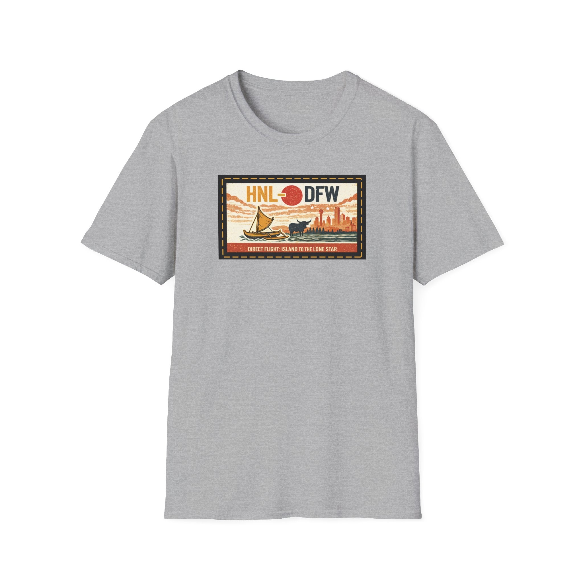 Honolulu to Dallas T-Shirt