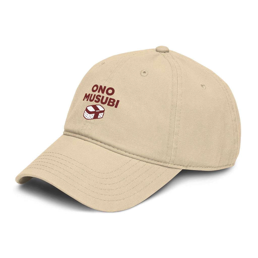 Washed Baseball Cap with Ono Musubi Logo