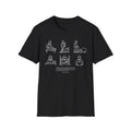 “Whatever You Do, Work Heartily” Minimalist White ink Jobs Tee