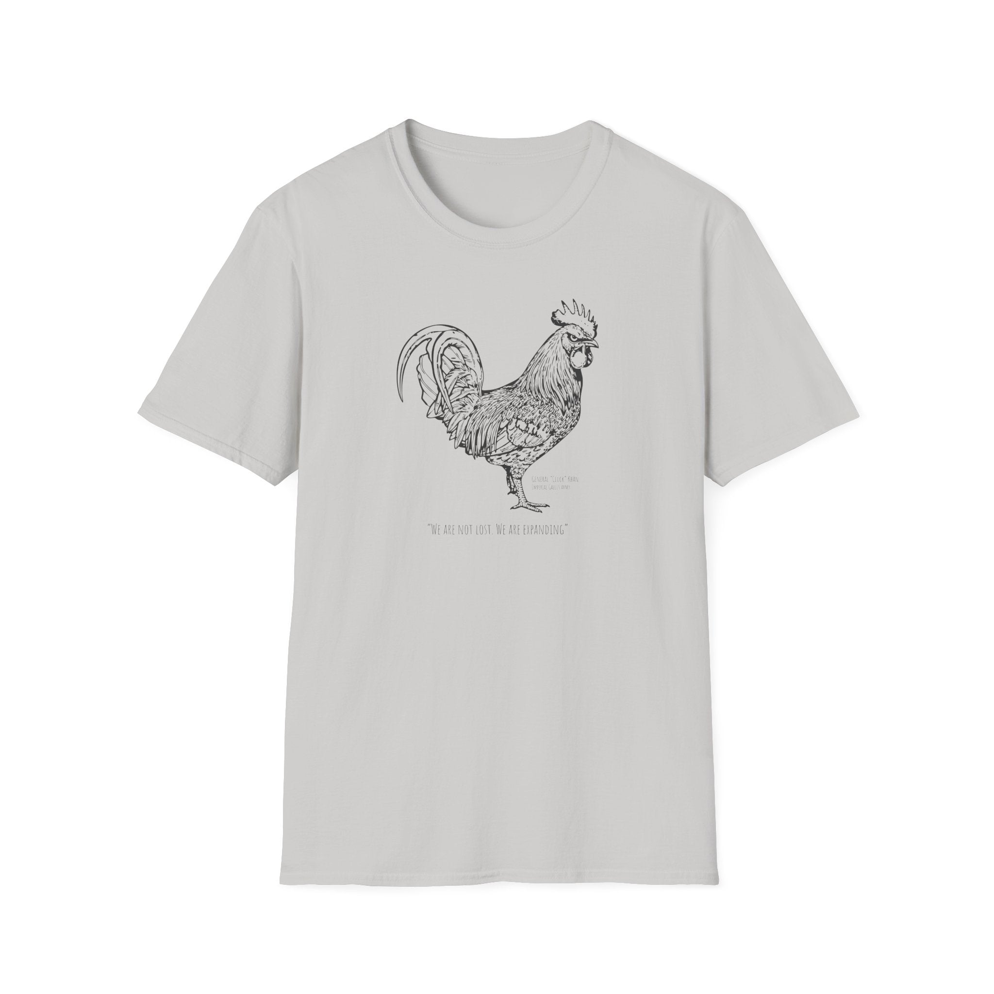 Nori Shore's Rooster Sketch T-Shirt — the Chicken Invasion has begun.