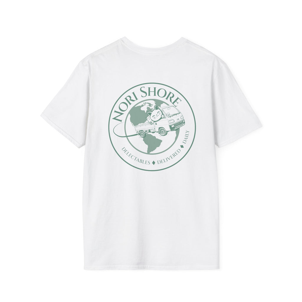 Nori Shore "Delectables Delivered Daily" T-shirt