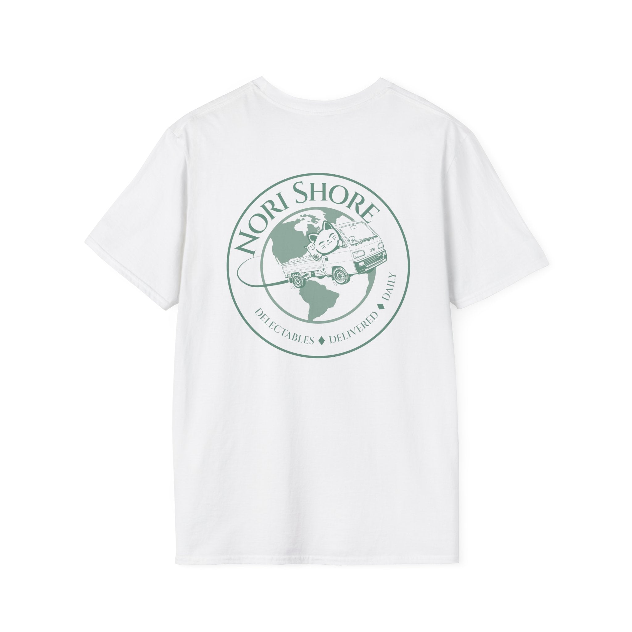Nori Shore "Delectables Delivered Daily" T-shirt