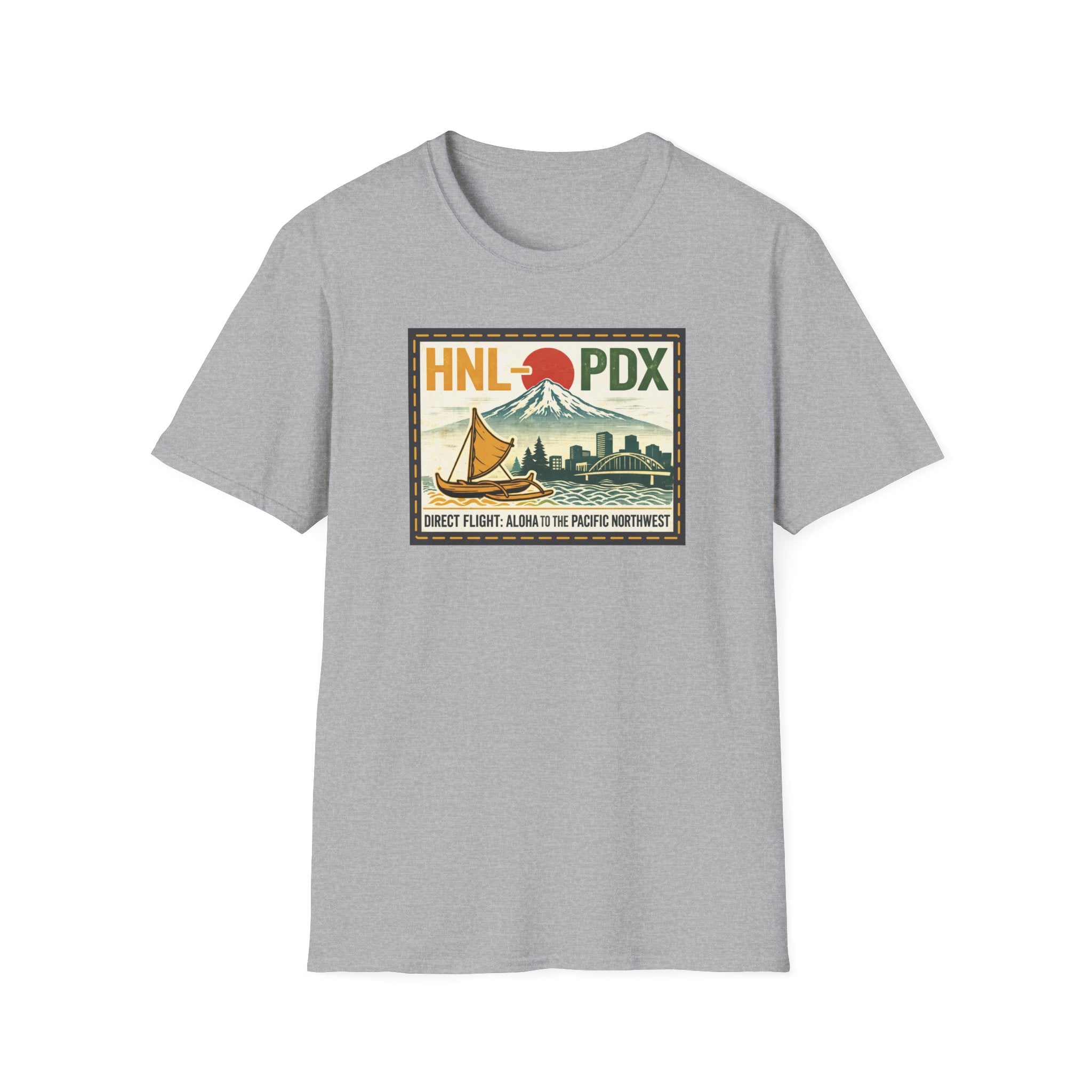 Honolulu to Portland T-Shirt