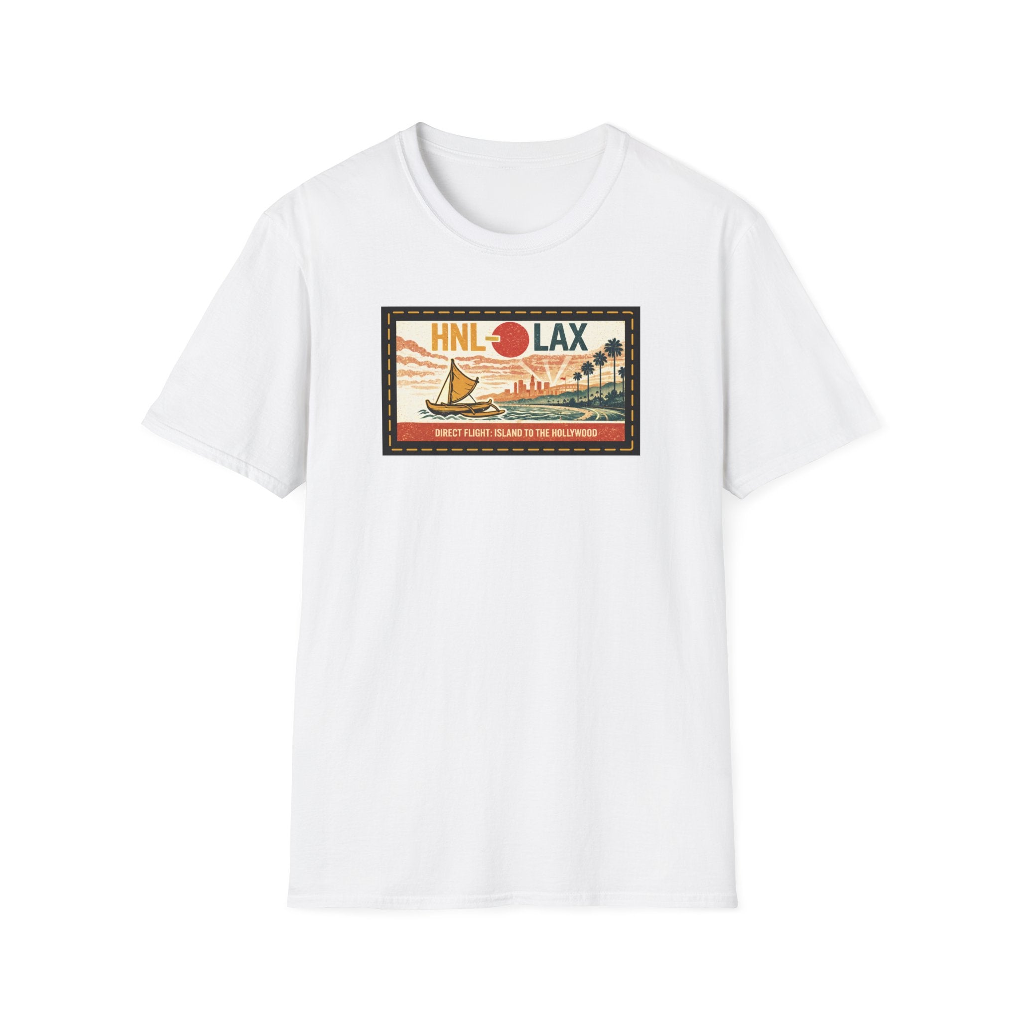 Honolulu to Los Angeles T-Shirt